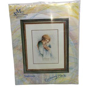 Maria Van Scharrenburg Cross Stitch Kit Tenderness Mother With Child Needle Work